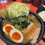 八代目 麺家 あくた川 - 味玉並ラーメン