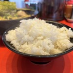 八代目 麺家 あくた川 - ライスお代わり大盛り
