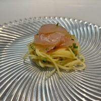 アル・ケッチァーノ  - 地魚の冷たいカッペリーニ