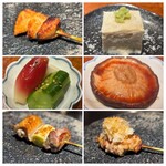 燒鳥 八穴 - 一品料理、焼き鳥、そして〆ものの親子丼まで、鶏料理をメインとした創作コース料理を堪能できました。
