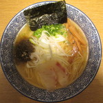 麺屋一燈 - 本日の「鮮魚ラーメン（鯛／カンパチ）」