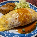 来福亭 - 【2025/5】オムライス背面