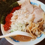手打ち中華そば 酒田 - 醤油中華そば 中盛 (1,000円)