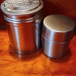 浜堂ラーメン - 卓上調味料