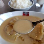 アカシア - ロールキャベツシチュー2貫ご飯大盛り1300円