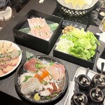 鮮魚・和紙しゃぶ 虎てつ - 