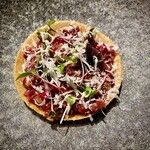 ess. - 馬肉の旨みは勿論だがサクサク、パリパリ、シャクシャクの超絶食感料理