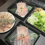 鮮魚・和紙しゃぶ 虎てつ - 