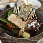 Shine Talay - 活ロブスター 600g 刺身