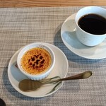 和食人の店 すしカフェ 健 - クレームブリュレとコーヒー