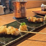 比内地鶏串 Sot l'y laisse - 