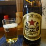 大納言本家 - ビール中瓶 赤星