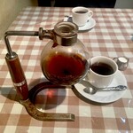 グルマン亭ながい - 嬉涙、、、サイフォン来ました