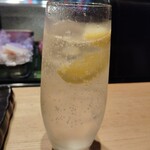 鶏炎 馬車道店 - レモンサワー