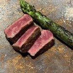 HAGI - 経産牛、アスパラ