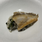 HAGI - ヤナギガレイ、行者にんにく、リゾット