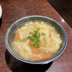 焼肉 にくる - 玉子スープ