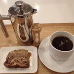 トーコーキッチン - チョコパンプディング ホットコーヒー