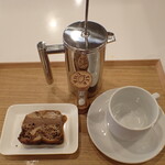 トーコーキッチン - チョコパンプディング ホットコーヒー