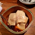 二十一亭 - かにみそ豆腐