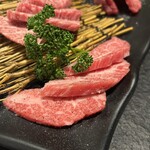 厳選黒毛和牛と極上焼肉の店 Yakiushi 秋葉原 - 黒毛和牛おまかせ5種盛り