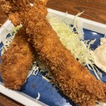 とみ家 - エビフライ定食