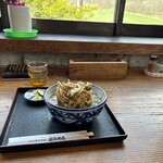 レストラン 最高地点 - かきあげそば