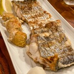 さかな工房　丸万 - 太刀魚の塩焼き