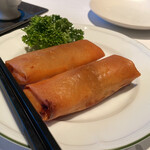 中国料理 星ヶ岡 - 春巻き