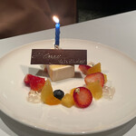 中国料理 星ヶ岡 - お誕生日デザート