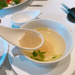 中国料理 星ヶ岡 - ツバメの巣のスープ
