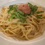パスタタベタイ - たらことバターのスパゲッティ