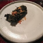 ななしの庵 - 牡蠣の海藻巻き揚げ