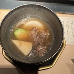 和牛懐石 但馬屋 梅田 - 牛テールのポトフ
