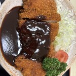 カドヤ食堂 - 味噌カツ　アップ画像