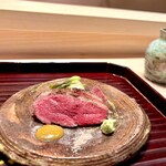 多仁本 - 旨そうな銀の鴨　甘みある春キャベツの付け合わせもいいなぁ