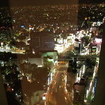 ホテルオークラレストラン新宿 中国料理 桃里 - 2010/1月：個室（48階）から望む新宿の夜景