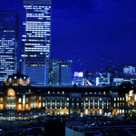 h THE SIAM HERITAGE TOKYO - 赤レンガの夜景はこんな感じ