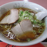 亀福食堂 - 2014年8月　ラーメン大盛り（750円）