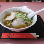 亀福食堂 - 2014年8月　ラーメン大盛り（750円）