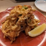 割烹　梅津 - かき揚げ