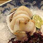 割烹　梅津 - 平貝とつぶ貝