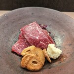 割烹　梅津 - 馬刺し