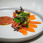 Comedor ARRIBA - サクラマスのカルパッチョ