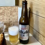 キッチンアオキ - ビール小瓶500円