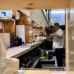 キッチンアオキ - 二代目の素早い調理