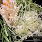 居酒屋 まき野 - お野菜たっぷり