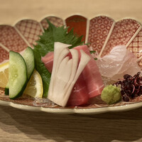 うなぎ和食 しら河 名駅店 - 刺身は新鮮で美味しかったです✨✨