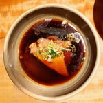 迂直 - 味玉醤油つけ麺 大盛