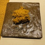 鮓 きずな - あん肝と奈良漬を和えたもの